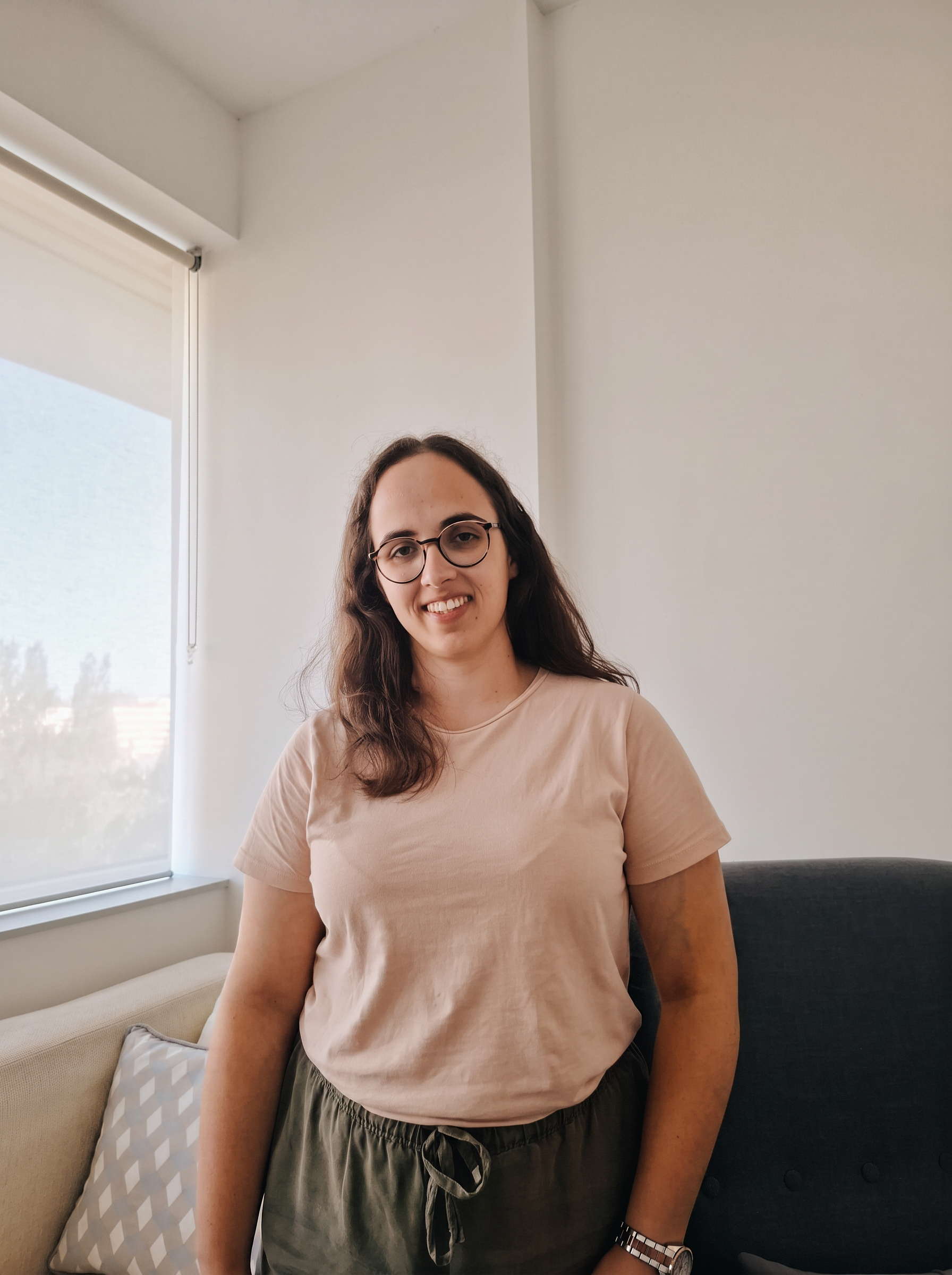 Joana Marques, psicóloga, no seu consultório no Porto